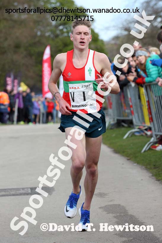 Senior mens English National 12 Stage Road Relay, 2016 English National 12 and 6 Stage Road Relays, Sutton Coldfield, Birmingham. Photo: David T. Hewitson/Sports for All Pics